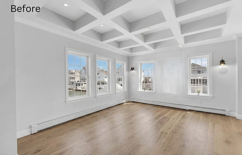 Waterfront home staging in Brick, NJ