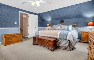 Nice bedroom staged by StageIt US